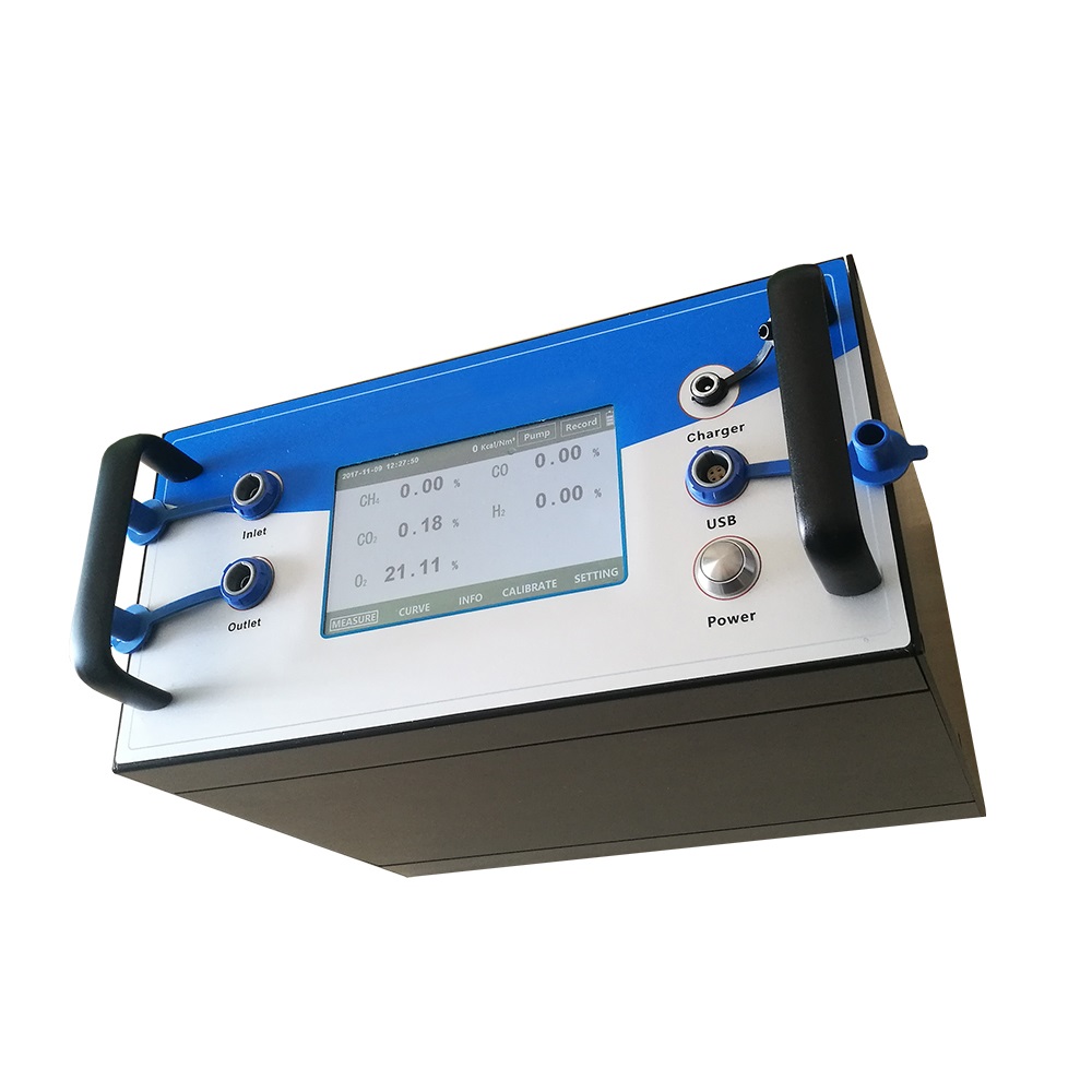 Multi-gas Analyzer CH4/CO2/CO/H2/O2/CxHy with USB Output